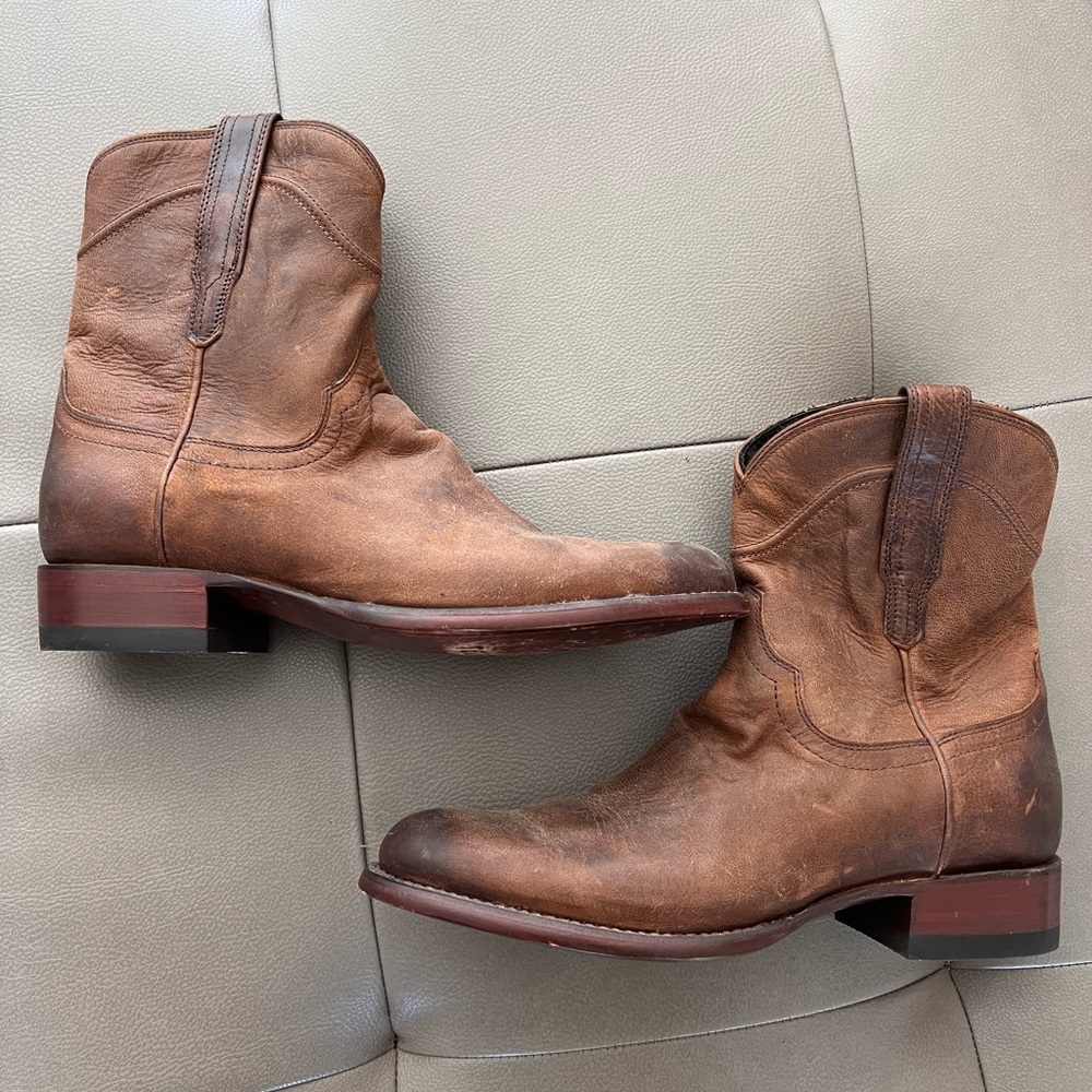 Tecovas Rustic Brown Western Boots